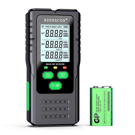 RDINSCOS- RD630 Ultimate EMF Detector for Modern Safeguarding